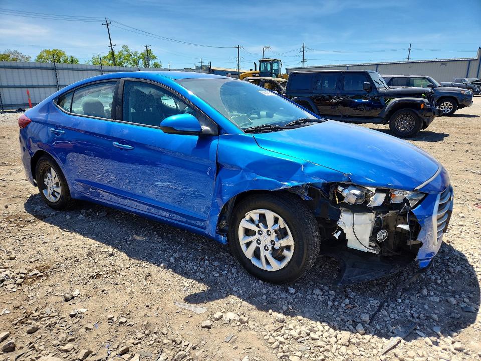 2017 Hyundai Elantra მანქანა იყიდება აუქციონზე, vin: KMHD74LF7HU074603, აუქციონის ნომერი: 53804616
