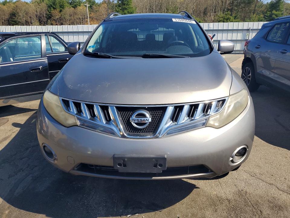 2009 Nissan Murano მანქანა იყიდება აუქციონზე, vin: JN8AZ18W49W120536, აუქციონის ნომერი: 51695046