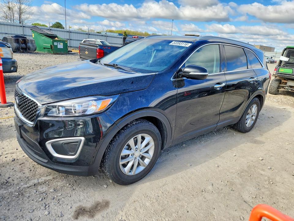 53393116 :رقم المزاد ، 5XYPGDA56GG005672 vin ، 2016 Kia Sorento مزاد بيع