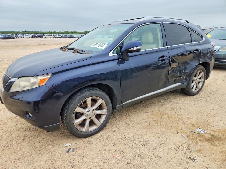 49324856 :رقم المزاد ، JTJBK1BA0A2002445 vin ، 2010 Lexus Rx مزاد بيع