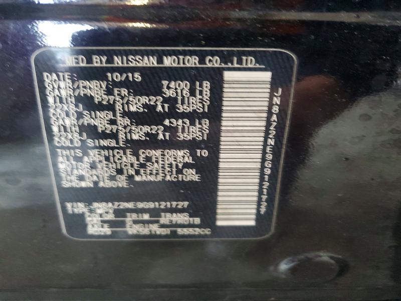Aukcja sprzedaży 2016 Infiniti Qx80, vin: JN8AZ2NE9G9121727, numer aukcji: 52641986