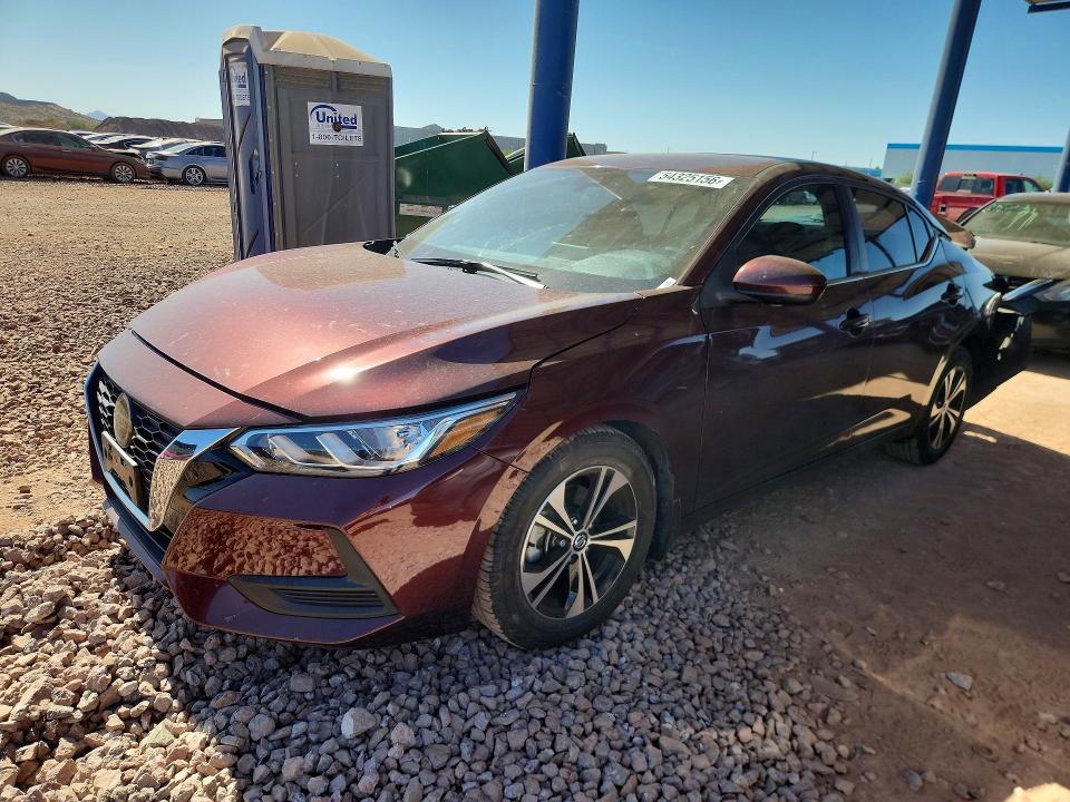 Auction sale of the 2021 Nissan Sentra, vin: 3N1AB8CV9MY267401, lot number: 54325156
