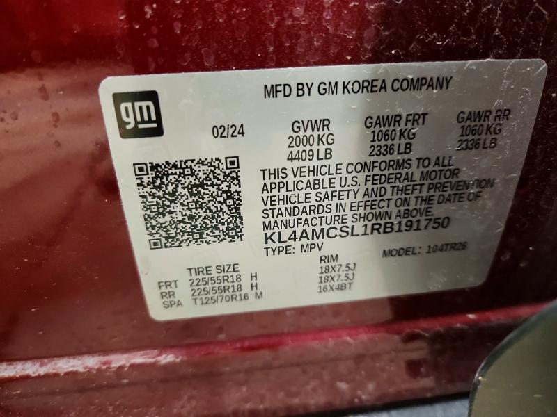 Продажа на аукционе авто 2024 Buick Encore Gx, vin: KL4AMCSL1RB191750, номер лота: 51020756
