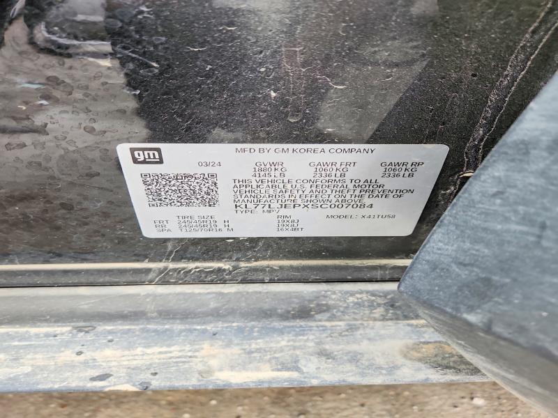 54686256 :رقم المزاد ، KL77LJEPXSC007084 vin ، 2025 Chevrolet Trax مزاد بيع