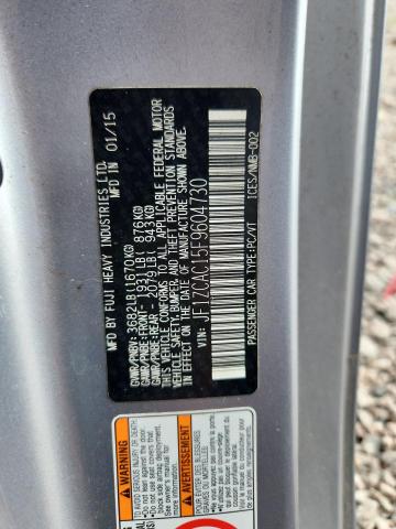 Aukcja sprzedaży 2015 Subaru Brz, vin: JF1ZCAC15F9604730, numer aukcji: 54624066