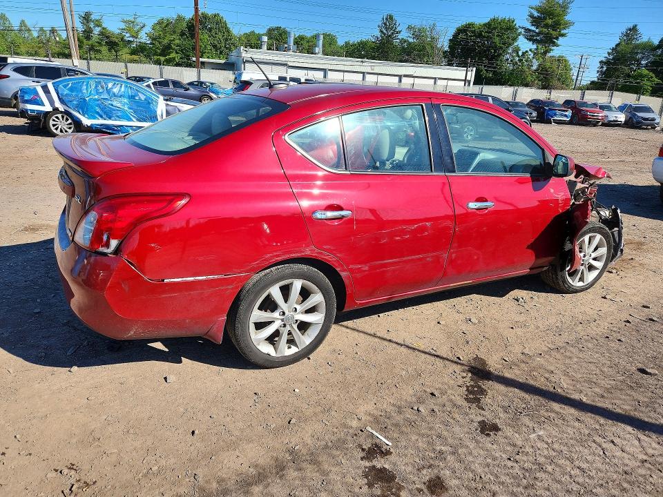 2014 Nissan Versa მანქანა იყიდება აუქციონზე, vin: 3N1CN7AP3EL811789, აუქციონის ნომერი: 55073746