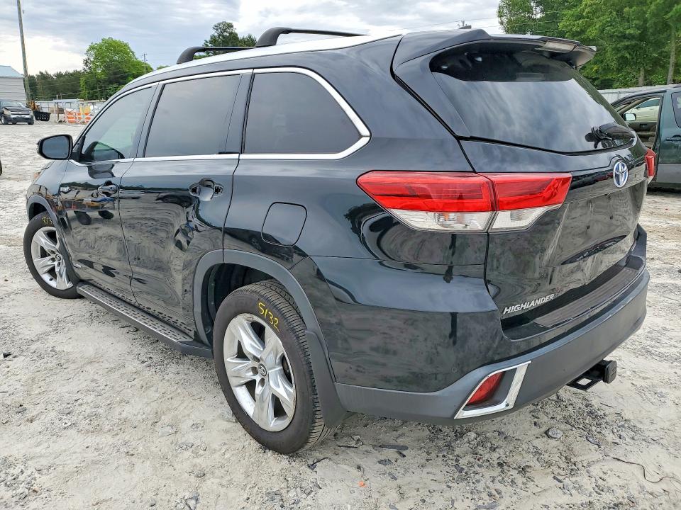 51980936 :رقم المزاد ، 5TDDGRFH8JS039979 vin ، 2018 Toyota Highlander Hybrid مزاد بيع