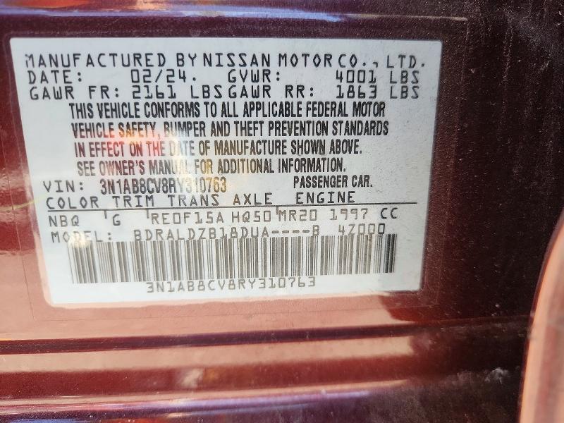 Продаж на аукціоні авто 2024 Nissan Sentra, vin: 3N1AB8CV8RY310763, номер лоту: 54331356