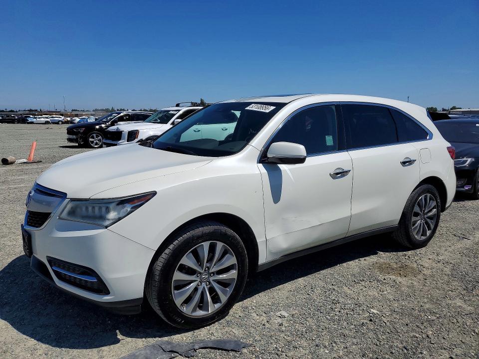Aukcja sprzedaży 2016 Acura Mdx, vin: 5FRYD3H46GB019579, numer aukcji: 53108956