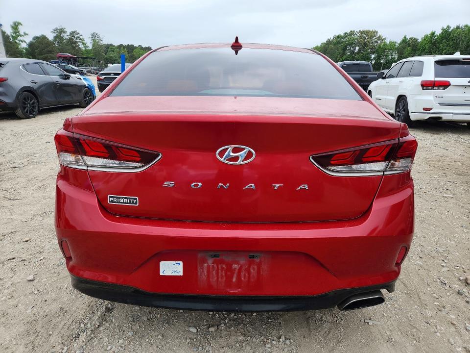 2018 Hyundai Sonata მანქანა იყიდება აუქციონზე, vin: 5NPE34AF2JH672542, აუქციონის ნომერი: 54182936