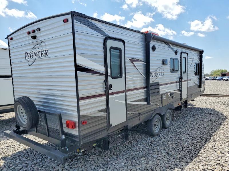 52375686 :رقم المزاد ، 5SFPB3122KE402163 vin ، 2019 Heartland Rv Pioneer Bh270 مزاد بيع