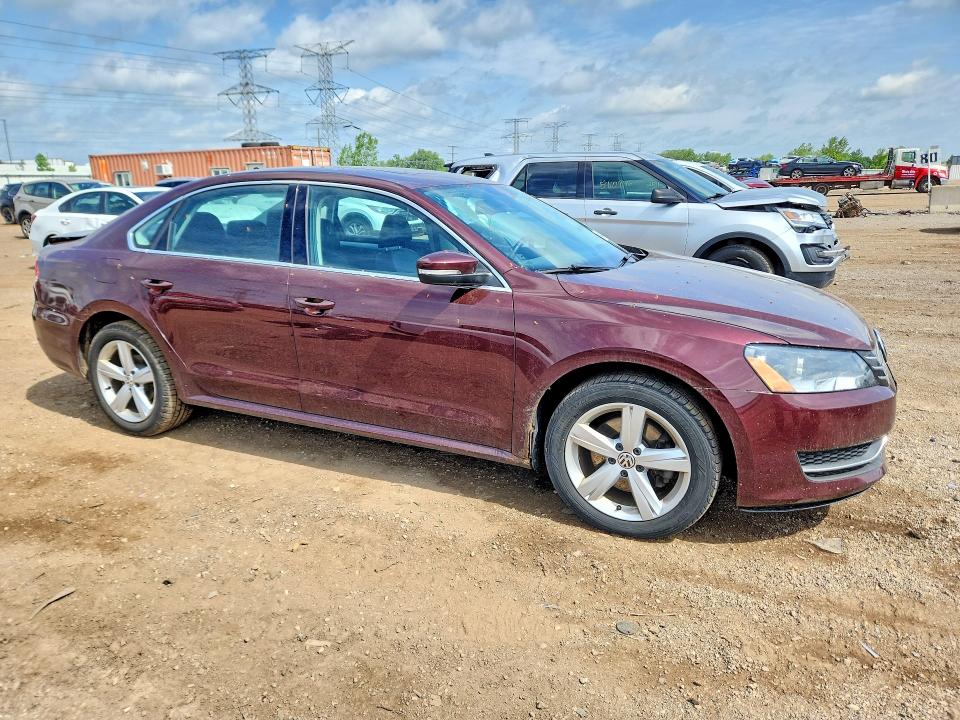 Продаж на аукціоні авто 2013 Volkswagen Passat, vin: 1VWBH7A37DC091126, номер лоту: 54137566