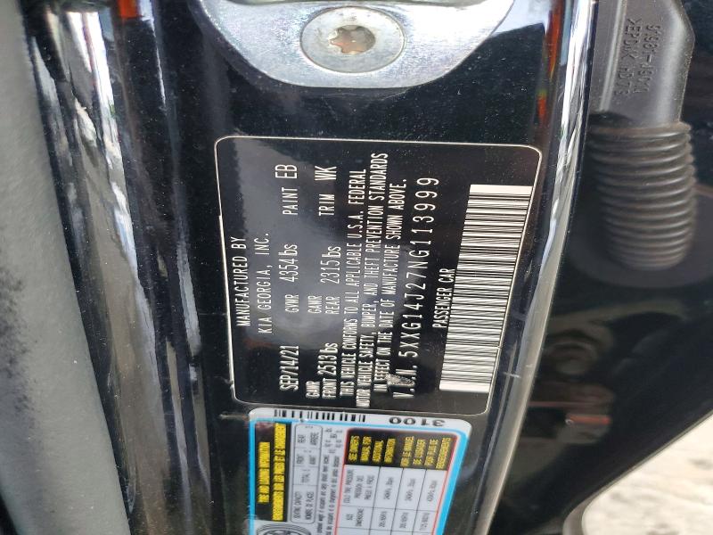 Продажа на аукционе авто 2022 Kia K5, vin: 5XXG14J27NG113999, номер лота: 54554106