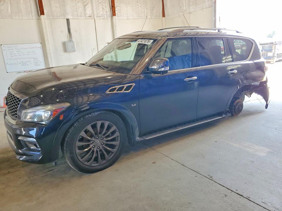 47421076 :رقم المزاد ، JN8AZ2NE7G9121919 vin ، 2016 Infiniti Qx80 مزاد بيع