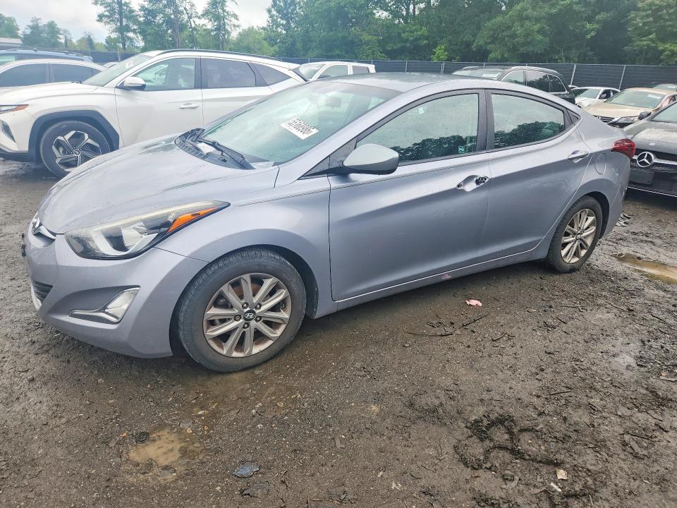 2015 Hyundai Elantra მანქანა იყიდება აუქციონზე, vin: 5NPDH4AE0FH633072, აუქციონის ნომერი: 55168986