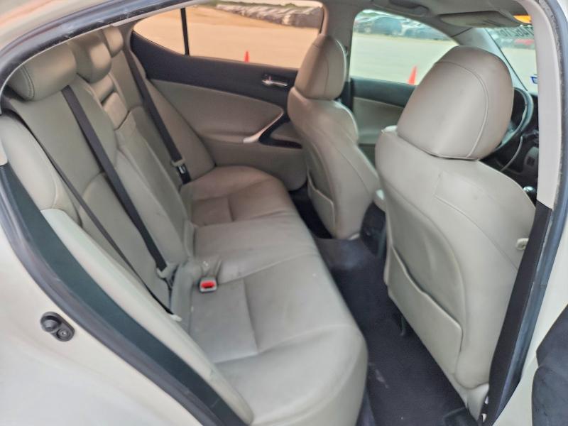 Продаж на аукціоні авто 2007 Lexus Is, vin: JTHBK262975046767, номер лоту: 52746216