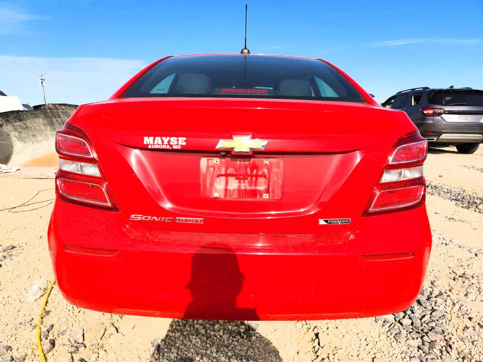 Aukcja sprzedaży 2017 Chevrolet Sonic, vin: 1G1JF5SB1H4147858, numer aukcji: 51916856