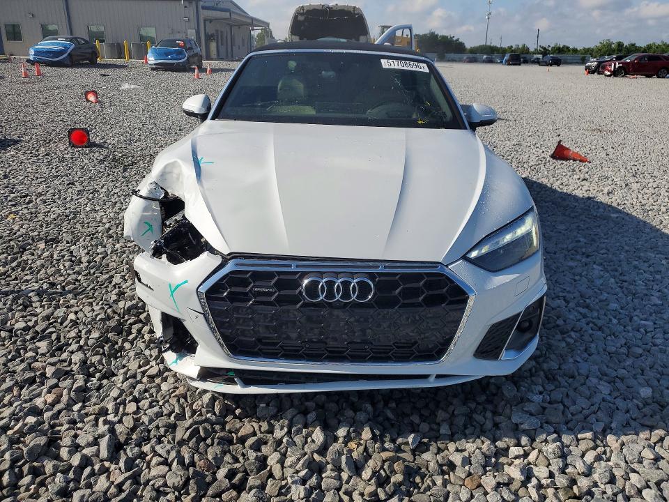 2024 Audi A5 მანქანა იყიდება აუქციონზე, vin: WAU5AGF5XRN001040, აუქციონის ნომერი: 51708696