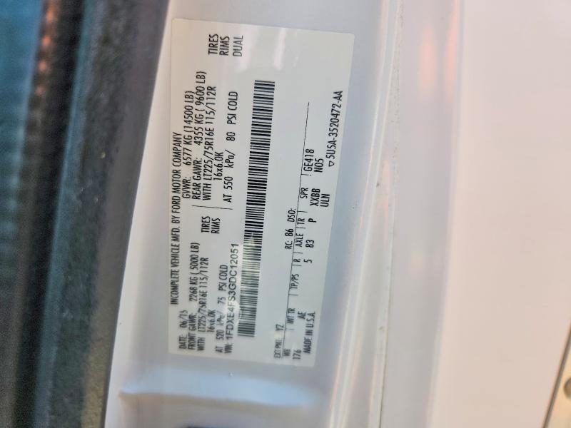 Продажа на аукционе авто 2016 Ford Econoline, vin: 1FDXE4FS3GDC12051, номер лота: 53275956