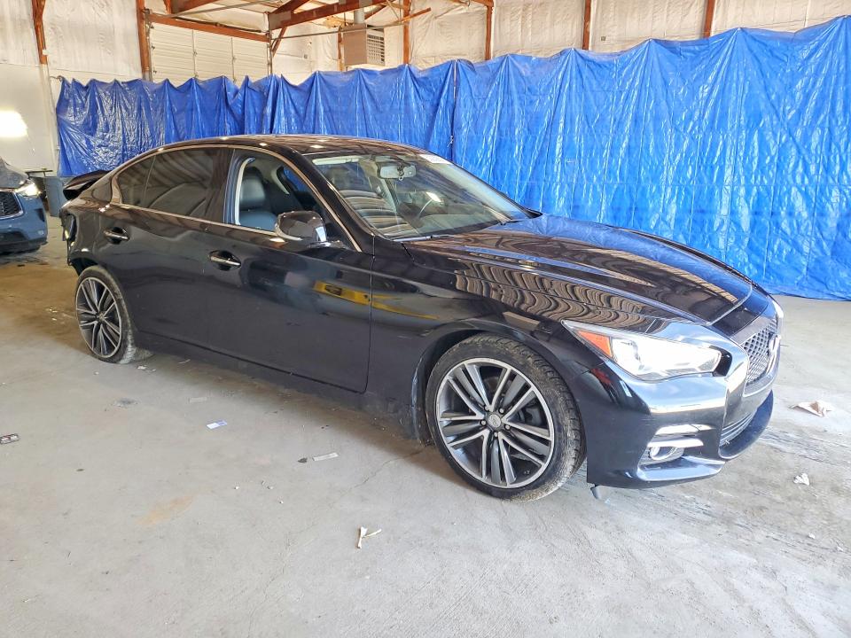 2014 Infiniti Q50 მანქანა იყიდება აუქციონზე, vin: JN1BV7AR7EM684502, აუქციონის ნომერი: 52289836