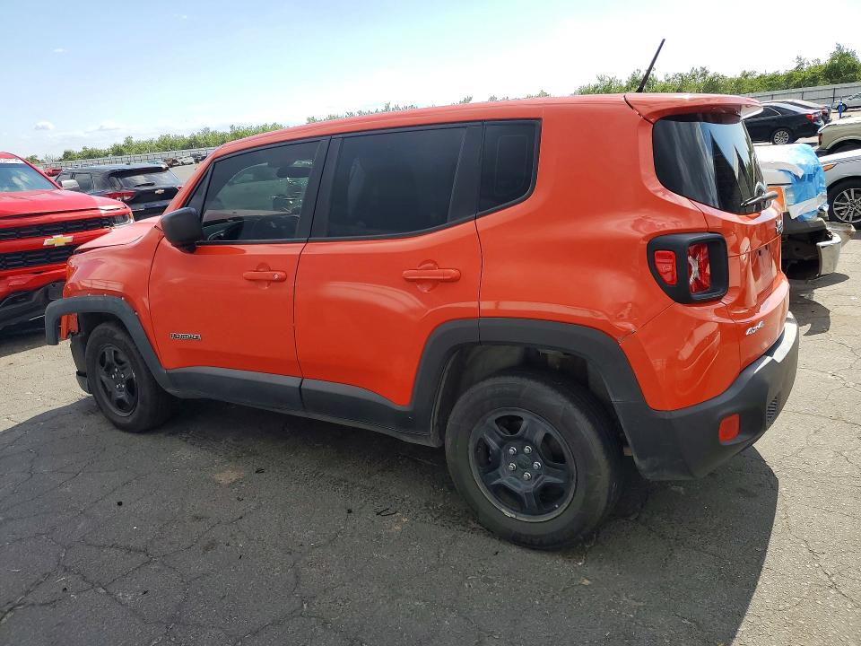 55548866 :رقم المزاد ، ZACCJBAT8GPD79655 vin ، 2016 Jeep Renegade مزاد بيع