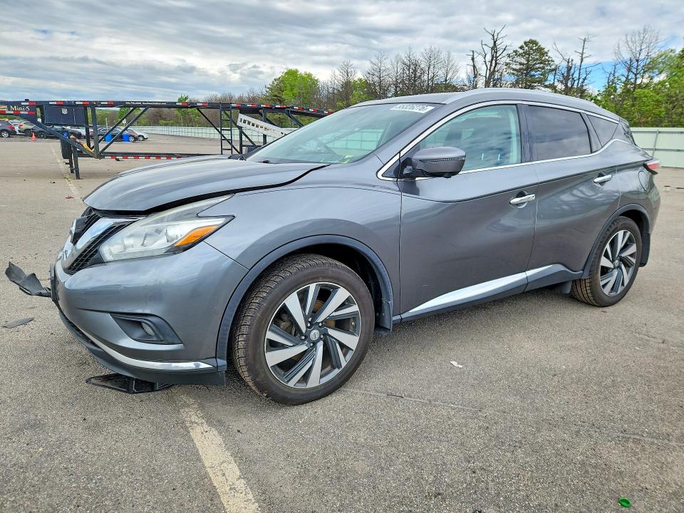 55326276 :رقم المزاد ، 5N1AZ2MH6FN287518 vin ، 2015 Nissan Murano مزاد بيع
