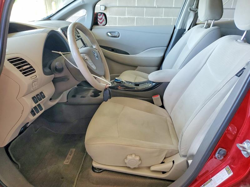 52654316 :رقم المزاد ، JN1AZ0CP5CT023489 vin ، 2012 Nissan Leaf مزاد بيع