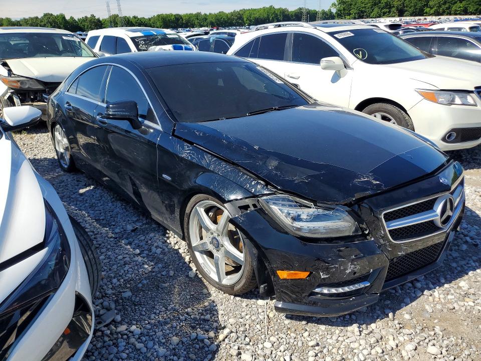 52157896 :رقم المزاد ، WDDLJ7DB5CA048600 vin ، 2012 Mercedes-benz Cls مزاد بيع