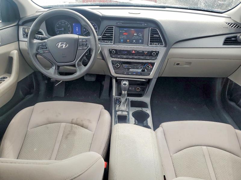 55205086 :رقم المزاد ، 5NPE24AF0HH589494 vin ، 2017 Hyundai Sonata مزاد بيع