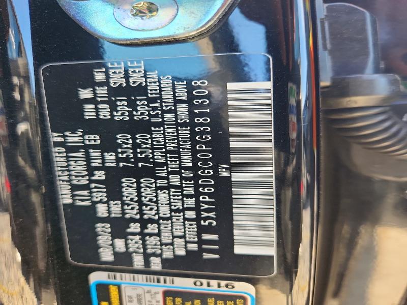 Aukcja sprzedaży 2023 Kia Telluride, vin: 5XYP6DGC0PG381308, numer aukcji: 53752816