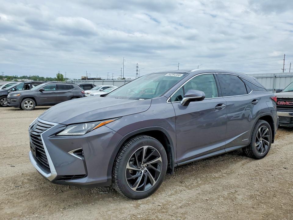 Auction sale of the 2019 Lexus Rx 450h, vin: 2T2BGMCA3KC032381, lot number: 54284356