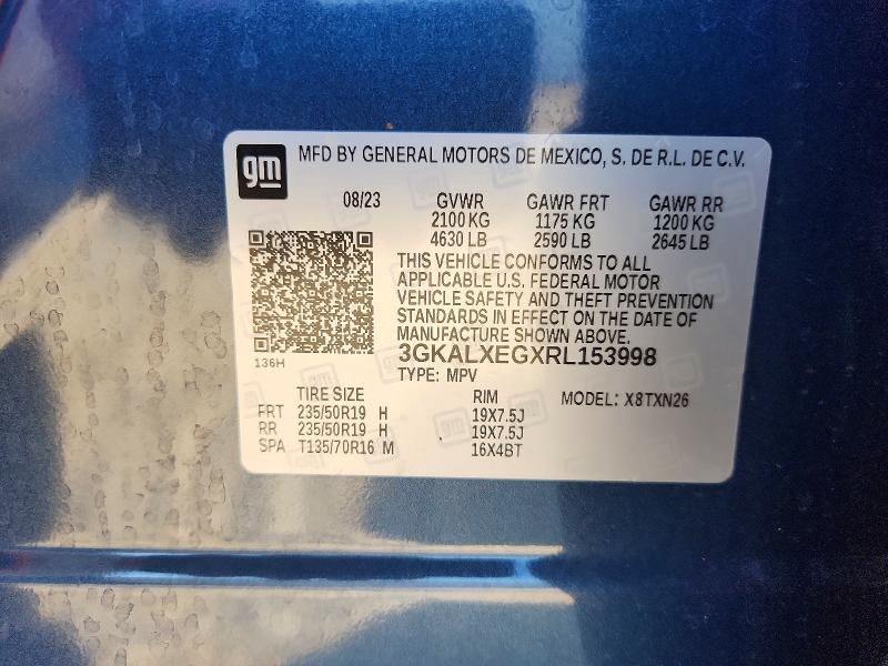Продажа на аукционе авто 2024 Gmc Terrain, vin: 3GKALXEGXRL153998, номер лота: 53434256