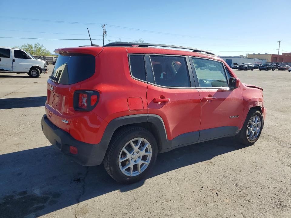 2020 Jeep Renegade მანქანა იყიდება აუქციონზე, vin: ZACNJABB7LPL82790, აუქციონის ნომერი: 52721126