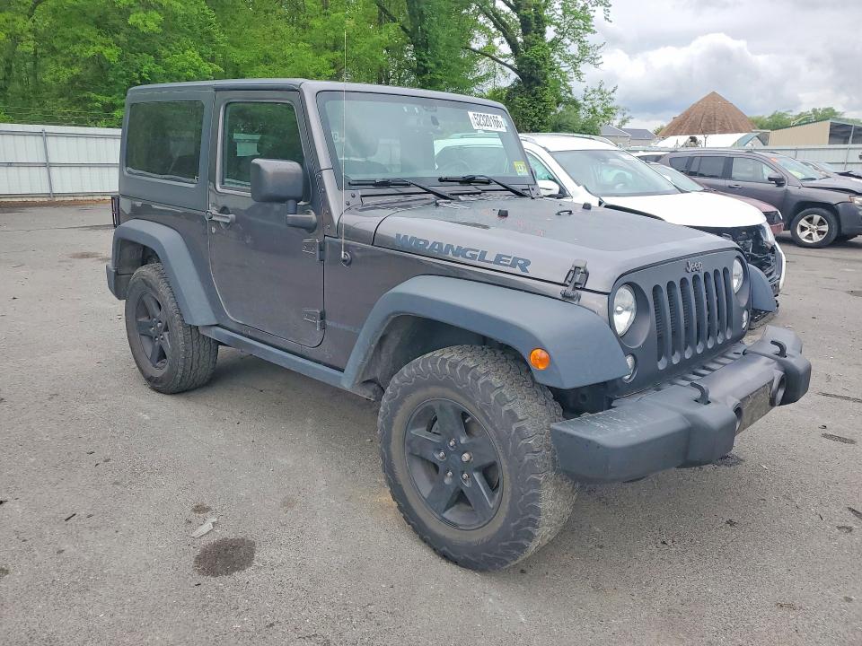 2017 Jeep Wrangler მანქანა იყიდება აუქციონზე, vin: 1C4AJWAG7HL634335, აუქციონის ნომერი: 52320166