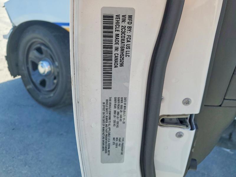 52129116 :رقم المزاد ، 2C3CDXAT6MH525296 vin ، 2021 Dodge Charger مزاد بيع