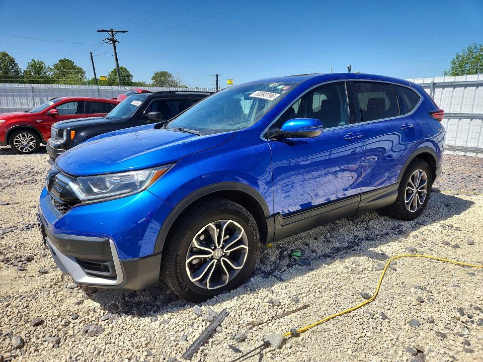2021 Honda Crv მანქანა იყიდება აუქციონზე, vin: 7FARW2H53ME014973, აუქციონის ნომერი: 53593796