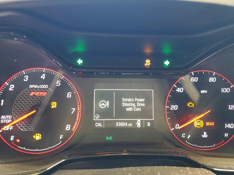 2025 Chevrolet Trax მანქანა იყიდება აუქციონზე, vin: KL77LGEP7SC124608, აუქციონის ნომერი: 54206106
