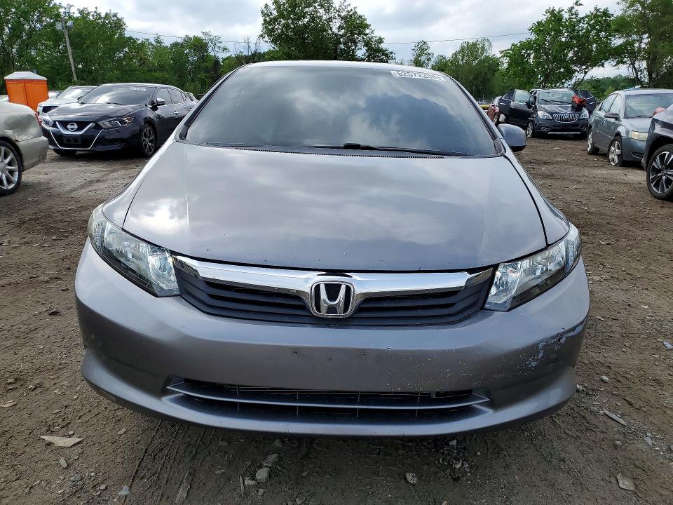 52572206 :رقم المزاد ، 2HGFB2F62CH520830 vin ، 2012 Honda Civic مزاد بيع