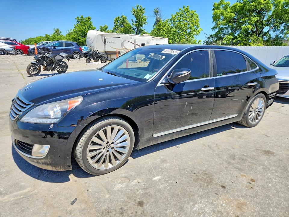 Auction sale of the 2014 Hyundai Equus, vin: KMHGH4JH9EU082874, lot number: 49569526