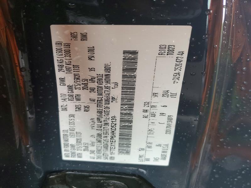 Aukcja sprzedaży 2017 Ford F150, vin: 1FTEX1EP6HKD52139, numer aukcji: 52324476