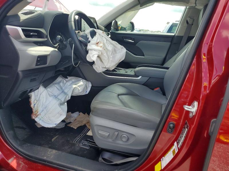 Aukcja sprzedaży 2022 Toyota Highlander, vin: 5TDGZRAHXNS136170, numer aukcji: 54547656