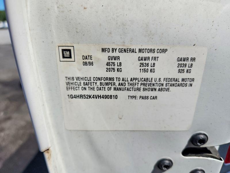 Продаж на аукціоні авто 1997 Buick Lesabre, vin: 1G4HR52K4VH490810, номер лоту: 53558186