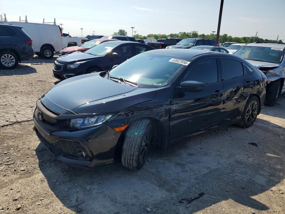 2018 Honda Civic მანქანა იყიდება აუქციონზე, vin: SHHFK7H58JU235552, აუქციონის ნომერი: 53922856