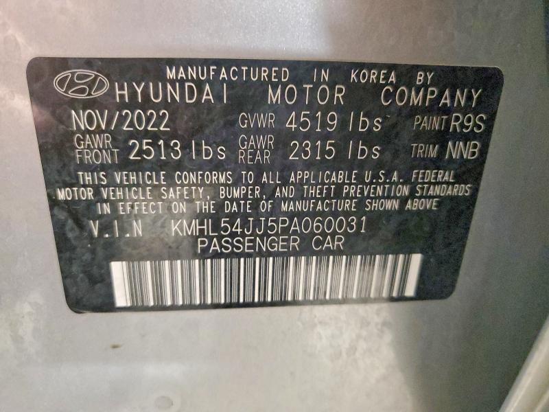 Aukcja sprzedaży 2023 Hyundai Sonata Hybrid, vin: KMHL54JJ5PA060031, numer aukcji: 53187966
