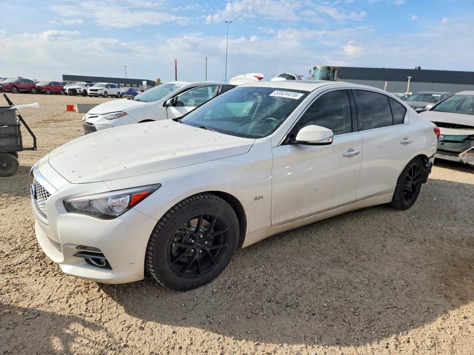 2016 Infiniti Q50 მანქანა იყიდება აუქციონზე, vin: JN1CV7AR3GM252965, აუქციონის ნომერი: 53624416
