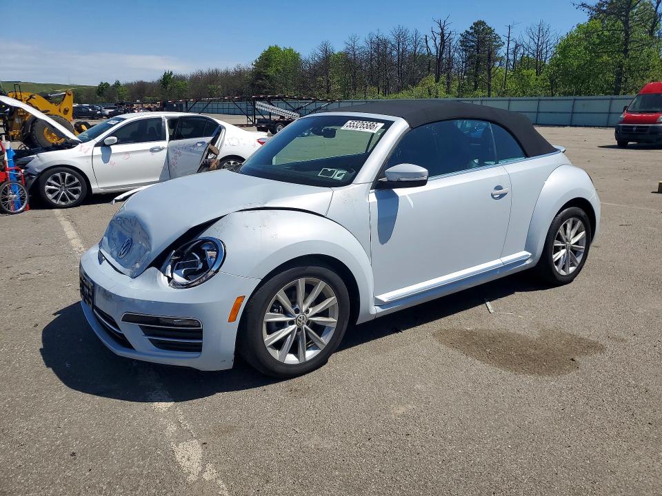 2019 Volkswagen Beetle მანქანა იყიდება აუქციონზე, vin: 3VW5DAAT1KM503848, აუქციონის ნომერი: 55326586