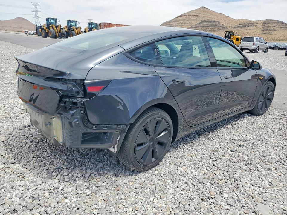2025 Tesla Model 3 მანქანა იყიდება აუქციონზე, vin: 5YJ3E1EA0SF011168, აუქციონის ნომერი: 52067846