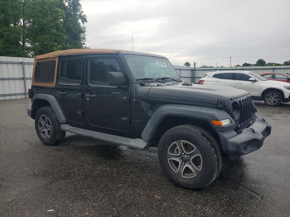 2020 Jeep Wrangler Unlimited მანქანა იყიდება აუქციონზე, vin: 1C4HJXDN1LW154006, აუქციონის ნომერი: 52651606