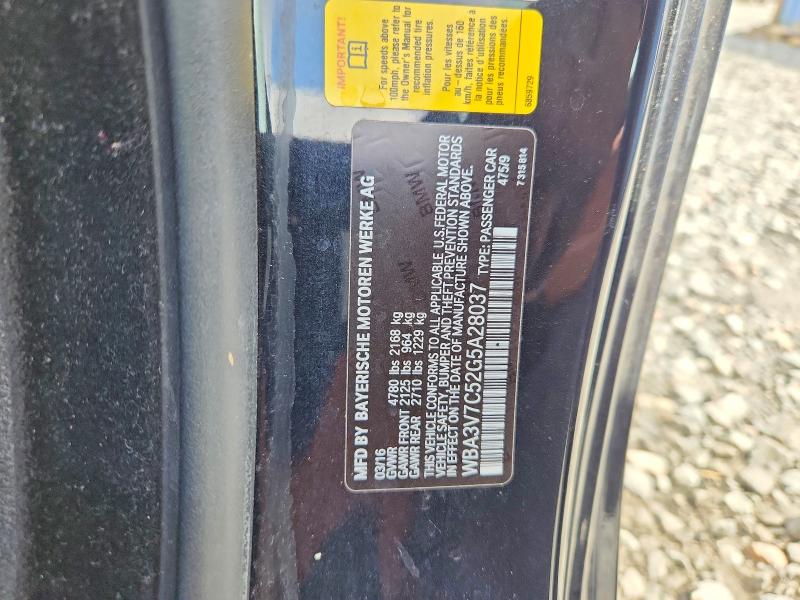 Aukcja sprzedaży 2016 Bmw 428, vin: WBA3V7C52G5A28037, numer aukcji: 53176316