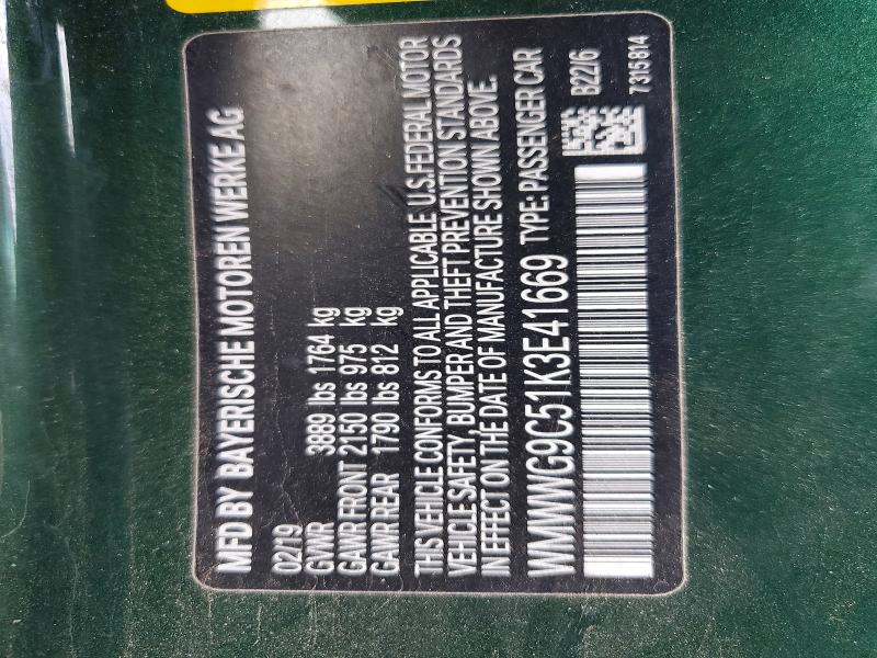 Aukcja sprzedaży 2019 Mini Cooper, vin: WMWWG9C51K3E41669, numer aukcji: 52970816